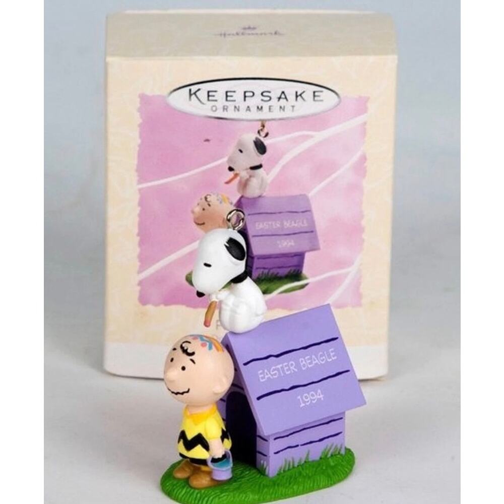 Hallmark Keepsake Ornament Peanuts Charlie Brown And Snoopy 1994